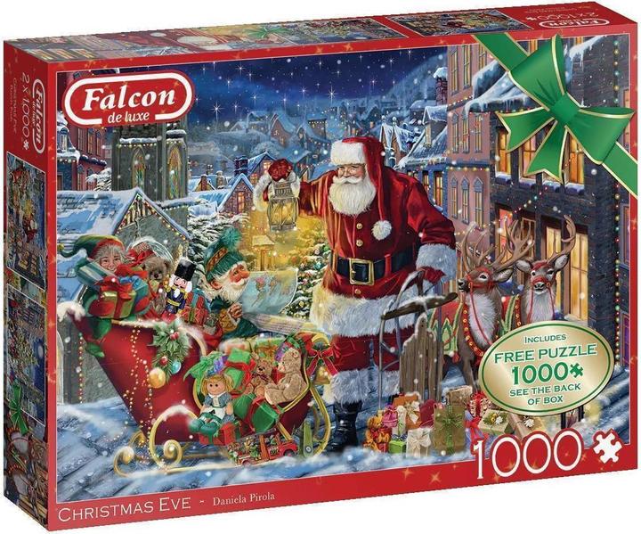 Actual product image Falcon Christmas Eve (1000 pieces)