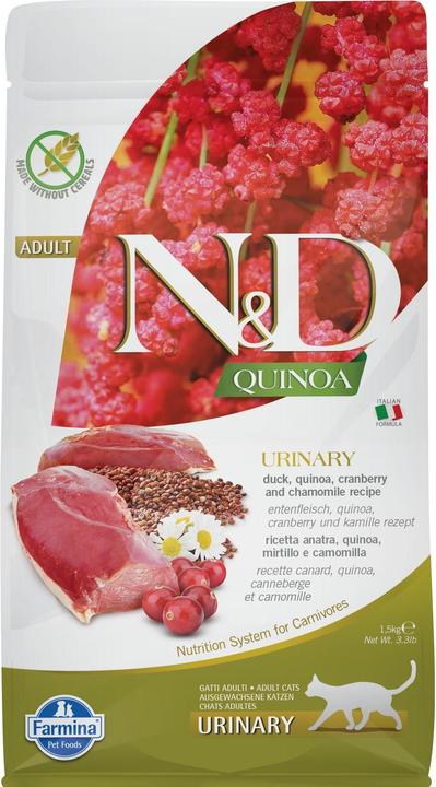 Image du produit Farmina Feline Urinary canard & canneberge (1.5kg) (Adulte, 1 pcs, 1500 g)