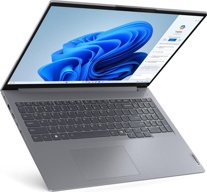 Actual product image Lenovo ThinkBook 16 Gen 7 (16", Intel Core Ultra 5 125U, 32 GB, 1000 GB, DE)