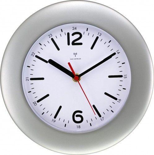 Produktbild MPM quality wall clock quality E01 silver (25 cm)
