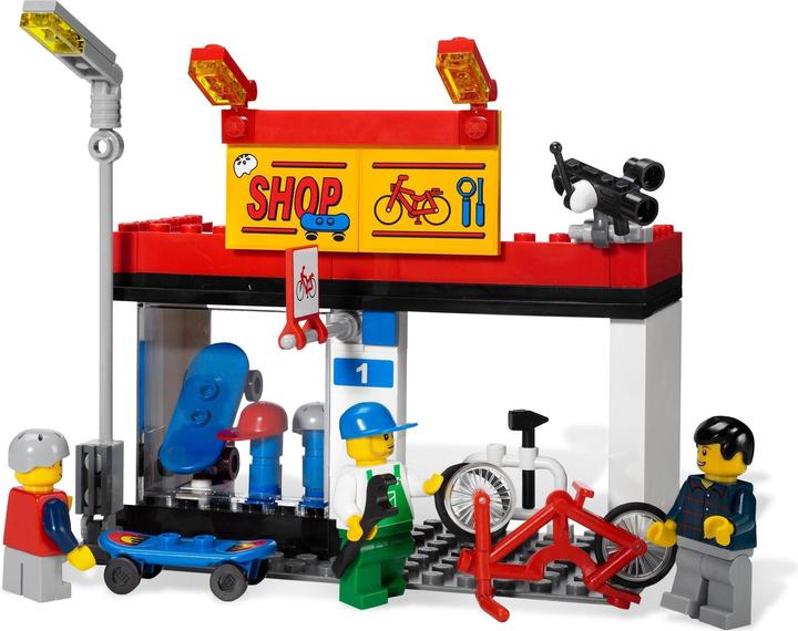 Actual product image LEGO Stadtviertel mit Bus (7641, LEGO City)