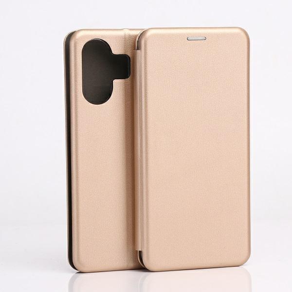 Actual product image Beline Case Book Magnetic Xiaomi 13C złoty /gold Poco C65 (Xiaomi Poco C65, Xiaomi Redmi 13C)