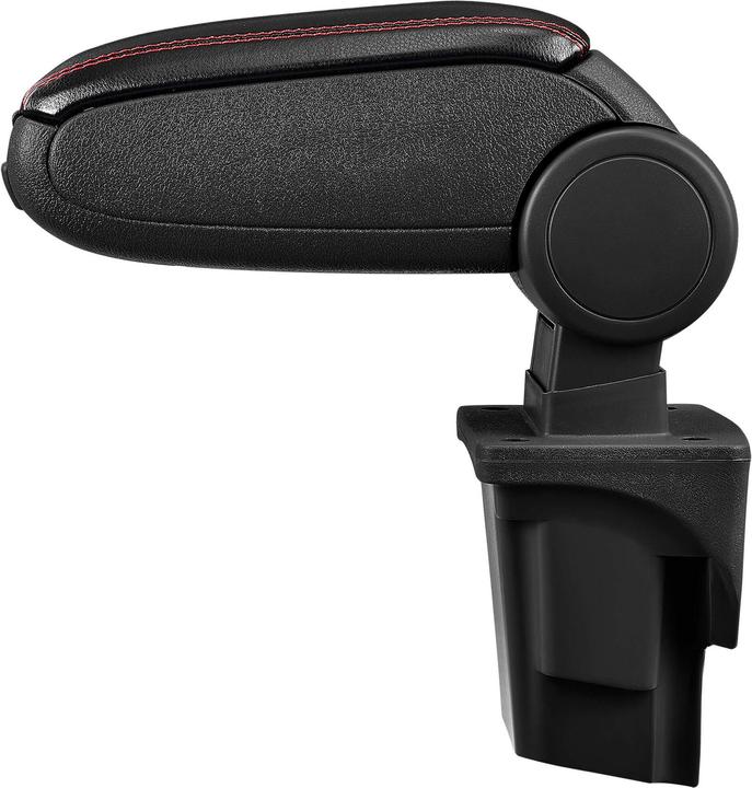 Image du produit Pro-Tec Accoudoir central Seat Leon 1P avec compartiment de rangement Similicuir noir avec coutures rouges