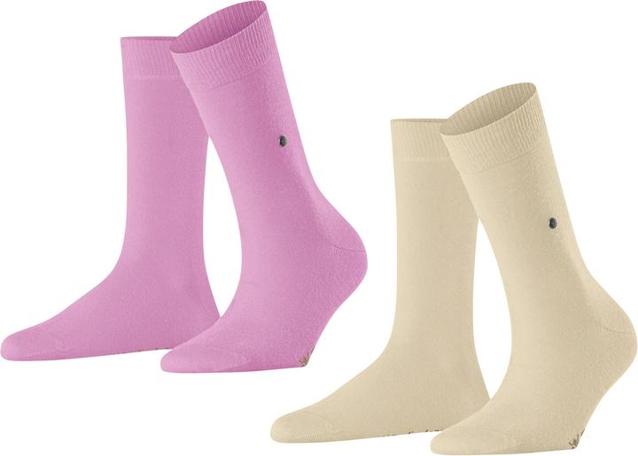Burlington Socken Casual Bequem sitzend (2er Pack, 36 - 41)