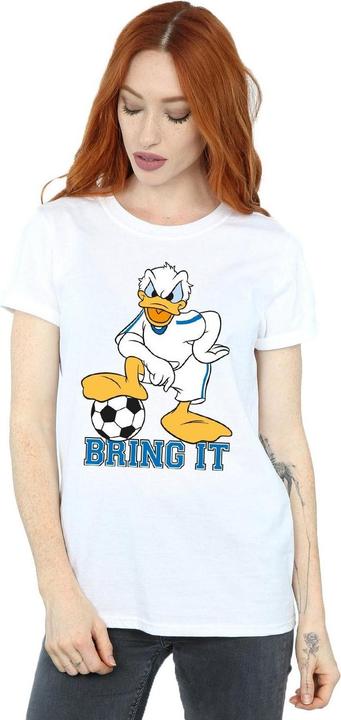 Immagine prodotto Disney Donald Duck Bring It Maglietta Ampia Donna (XL)