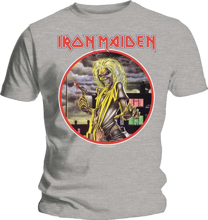 Iron Maiden Killers Circle Mens Heather