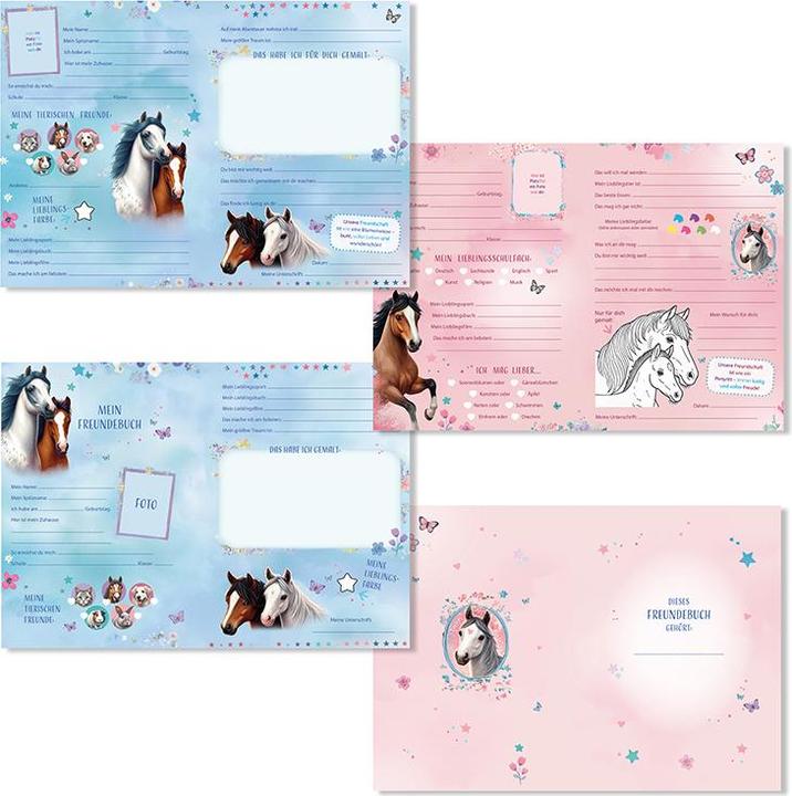 Actual product image Goldbuch Freundebuch A5 88 S.illu. Luna