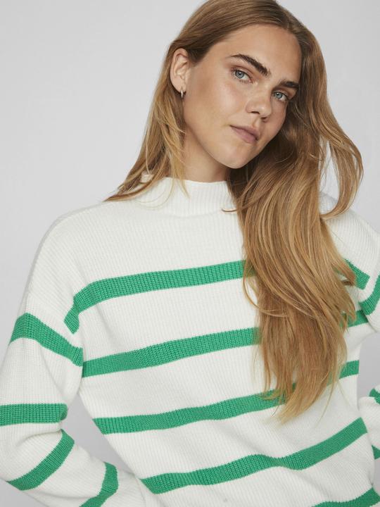 Produktbild Vila Gestreifter Strickpullover (XL)