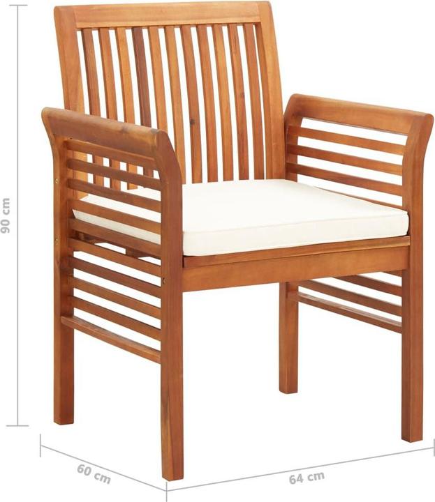 Immagine prodotto VidaXL Salon de jardin (150 cm)