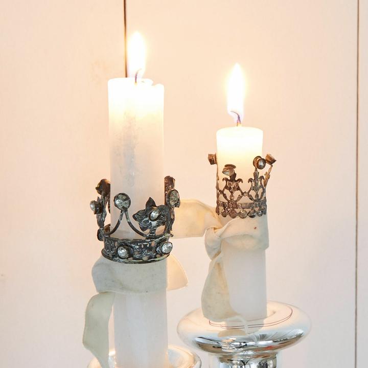 Image du produit Loberon Couronne décorative Margareta set de 6 pièces brun antique