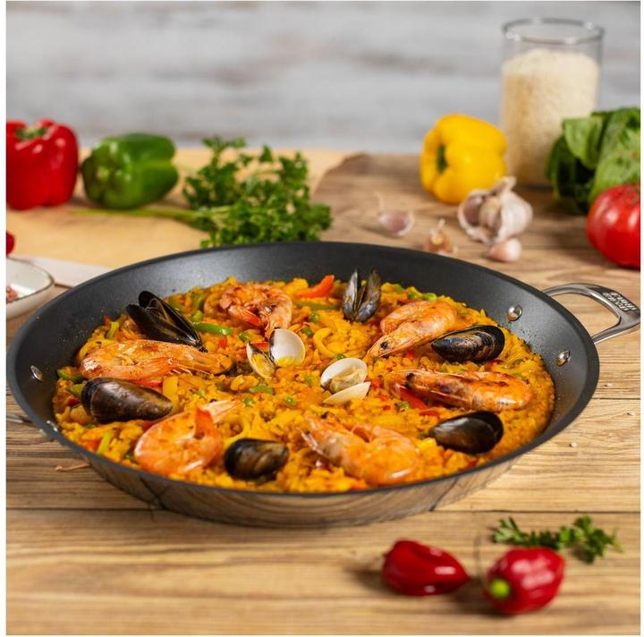 Actual product image Kuhn Rikon All-round paella pan (36 cm, Paella pan, Stainless steel)