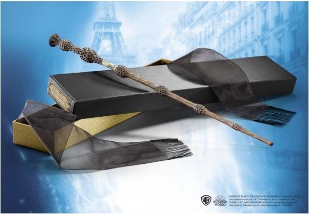 Actual product image Noble Collection Fantastic animals: Magic Wand Grindelwald