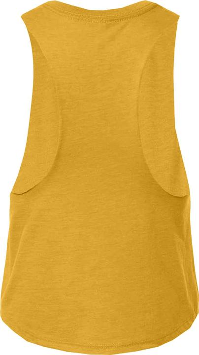 Actual product image Bella Canvas Womens/Ladies Racerback Cropped Sleeveless Tank Top (S)