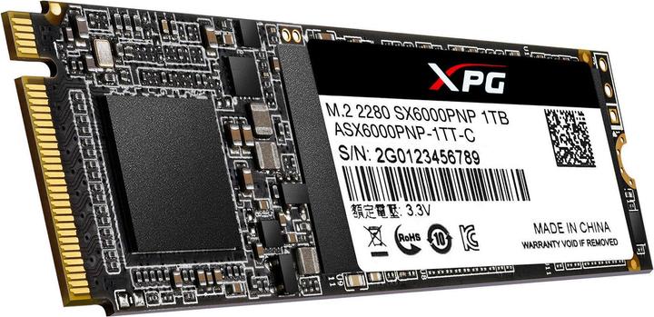 Produktbild Adata XPG SX6000 Pro (1000 GB, M.2 2280)