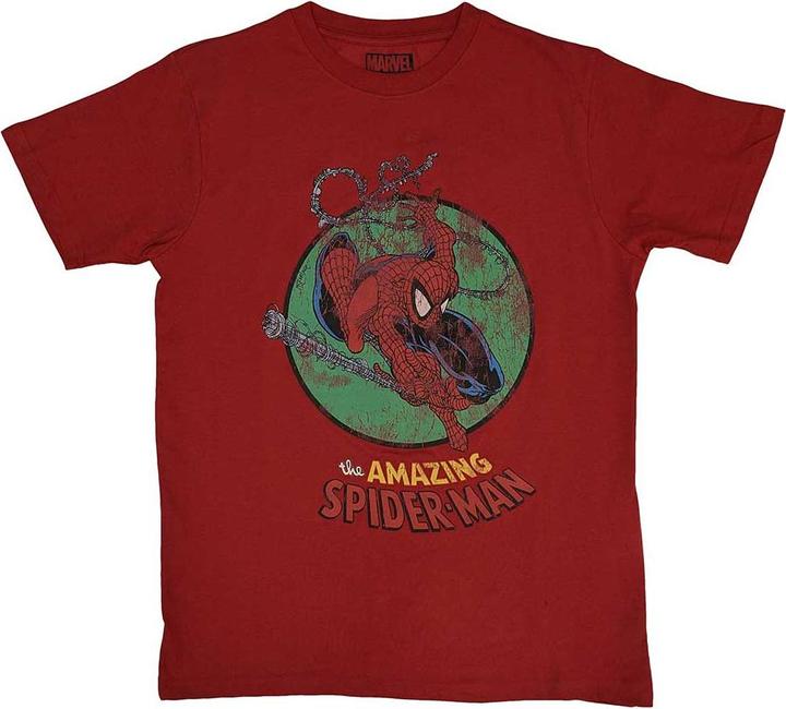 Actual product image Spiderman Unisex Adult Web T-Shirt (L)