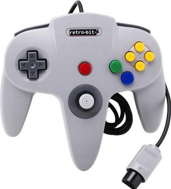 Immagine prodotto Default N64 Classic Controller Grey Retro-Bit
