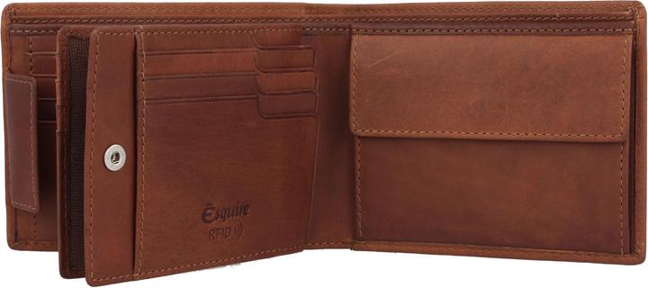Immagine prodotto Esquire Portafoglio Dallas in pelle con protezione RFID 13,5 cm