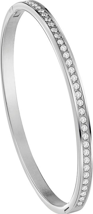 Guess Solid steel bracelet with Color My Day crystals JUBB02248JWRH - Dimension: 5.7 x 4.8 cm - S (5.80 cm, Edelstahl)