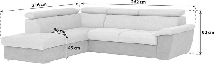 Actual product image Livetastic Antero (Corner sofa)