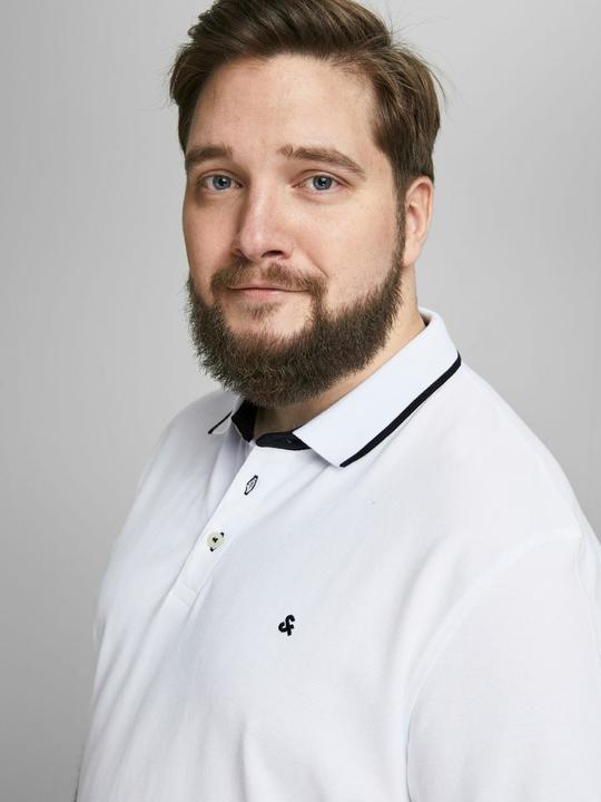 Actual product image Jack & Jones Classic Plus Size Polo Shirt (7XL)