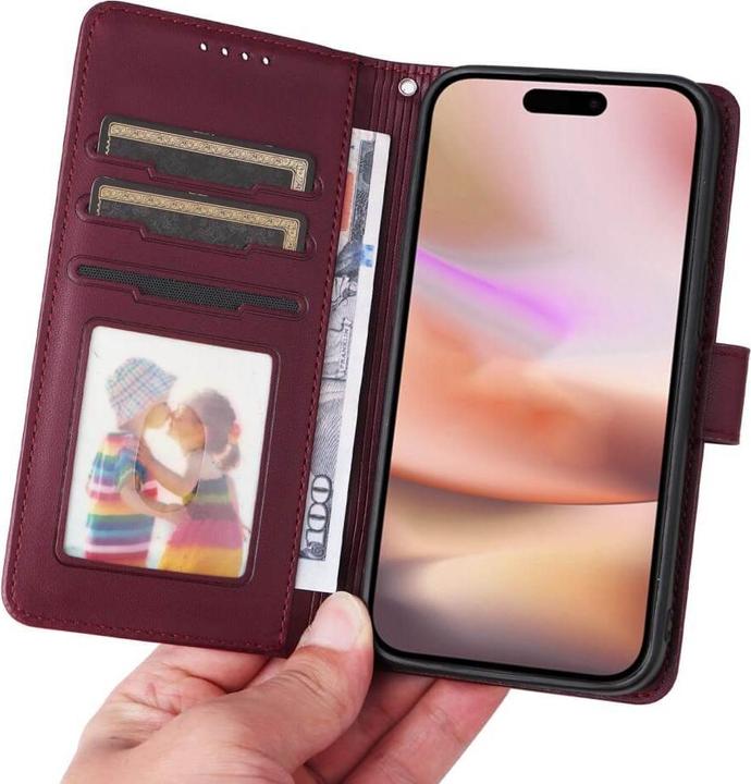 Immagine prodotto Cover-Discount iPhone 16 Plus - Custodia a portafoglio divisibile 2 in 1 per cellulare (Apple iPhone 16 Plus)