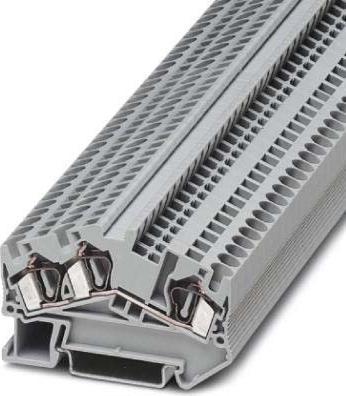 Produktbild Phoenix Contact Durchgangsreihenklemme STS 4-TWIN Grau 50 St.