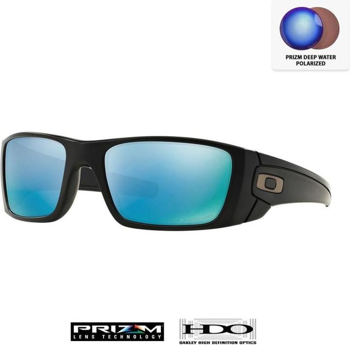 Actual product image Oakley Fuel Cell Matte BlackPrizm Deep Water Polarised