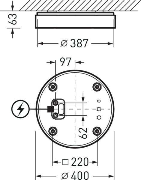 Immagine prodotto Trilux Apparecchio LED (4000 lm)