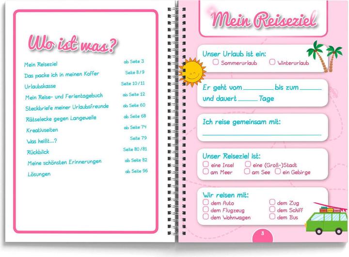 Immagine prodotto Urlaubs- und Ferientagebuch (Tedesco, Casa editrice Familia, 2018)