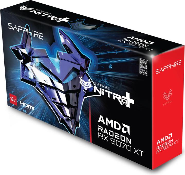 Productafbeelding Sapphire Nitro+ Radeon RX 9070 XT (16 GB)