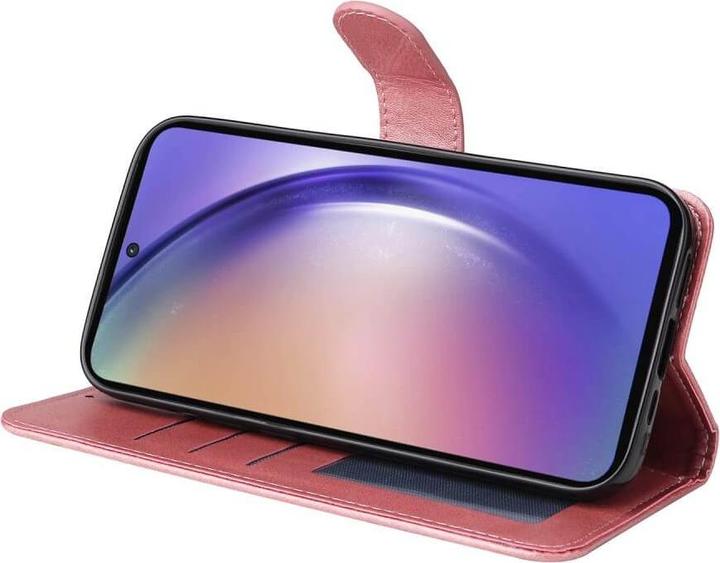 Produktbild Cover-Discount Galaxy A55 - Premium Handyhülle Etui rosa (Samsung Galaxy A55)