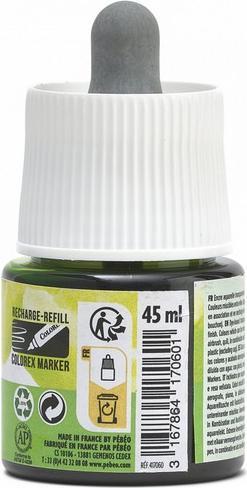 Produktbild Pebeo Colorex Wassertinte (Leuchtendes Grün, 45 ml)
