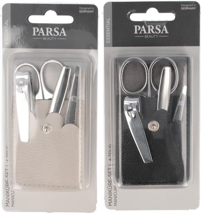 Actual product image Parsa Beauty Parsa Manicure Set, black - greige 4-piece