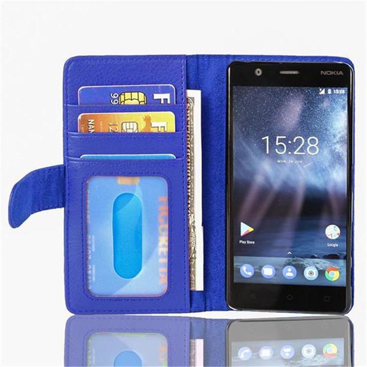 Immagine prodotto Cadorabo Libro con 3 slot per carte Copertina (OnePlus 3)
