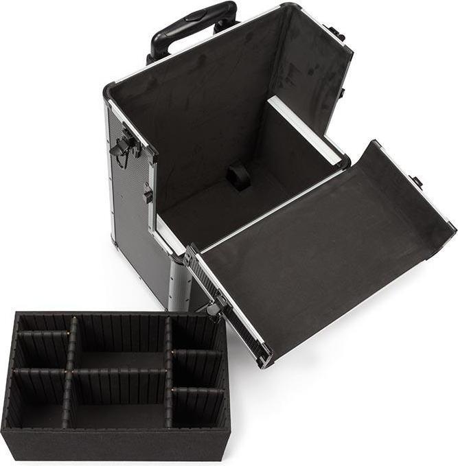 Immagine prodotto Velleman CASSA CARRELLO - ALLUMINIO - 370 x 225 x 670 mm - NERO (66.90 l, M (50 - 90l))