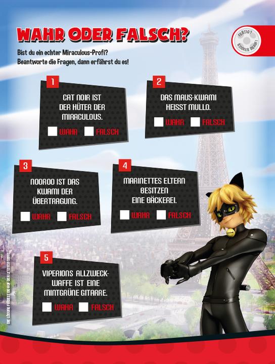 Produktbild Panini Miraculous: 1001 Sticker: Stickern - Rätseln - Ausmalen