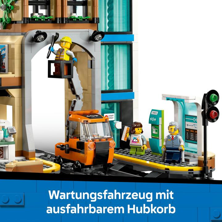Productafbeelding LEGO Hauptbahnhof (60469, LEGO Stad)