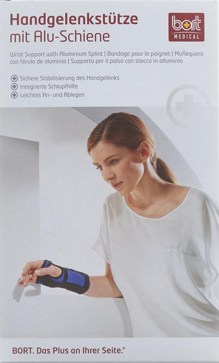 Image du produit Bort Medical Handgelenkst Schiene rechts L - 21cm hautf (L)