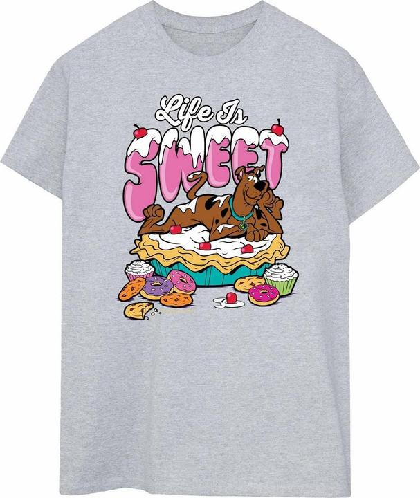 Scooby Doo Mens Life Is Sweet T-Shirt