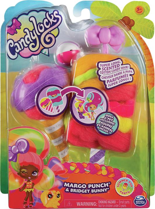 Produktbild Candylocks Haarspielpuppe und Tier Set, unterschiedliche Varianten