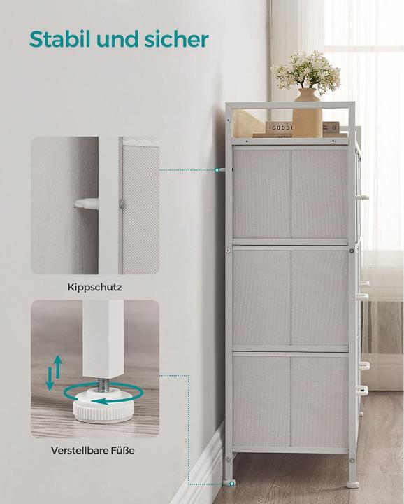 Immagine prodotto Songmics Havanna (98 x 28,5 x 85 cm)