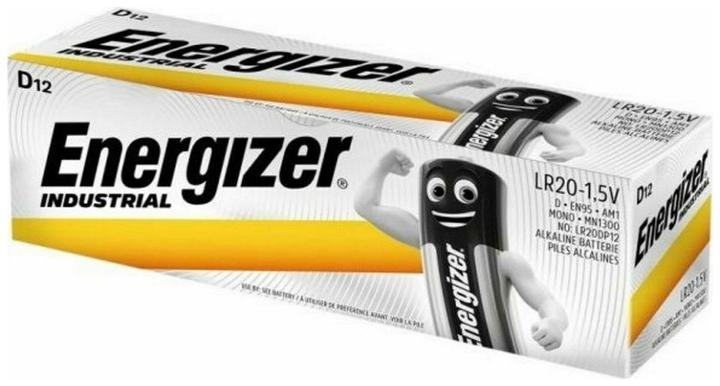 Produktbild Energizer Industrial D 1.5V (12 Stk., D, 20500 mAh)
