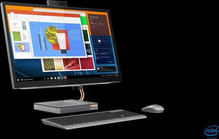 Produktbild Lenovo IdeaCentre AIO 5 – 27IMB05 (Intel Core i7-10700T, 16 GB, 256 GB, GeForce GTX 1650)