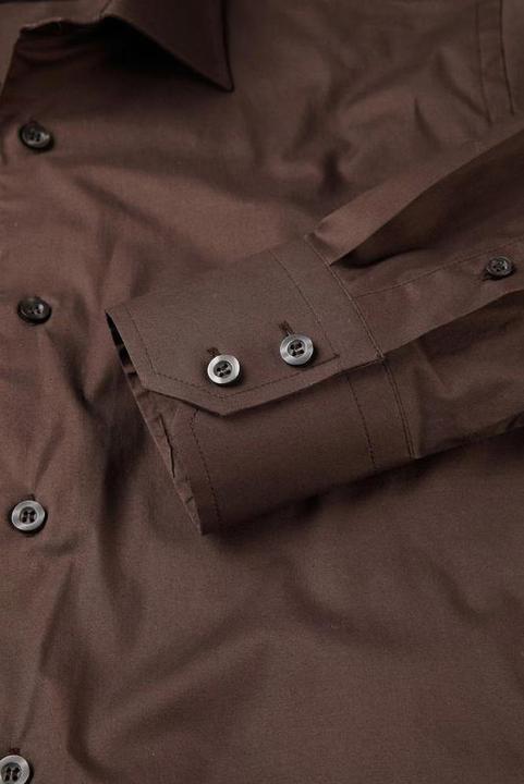 Actual product image Russell Collection Shirt Easy Care Long Sleeve (41)