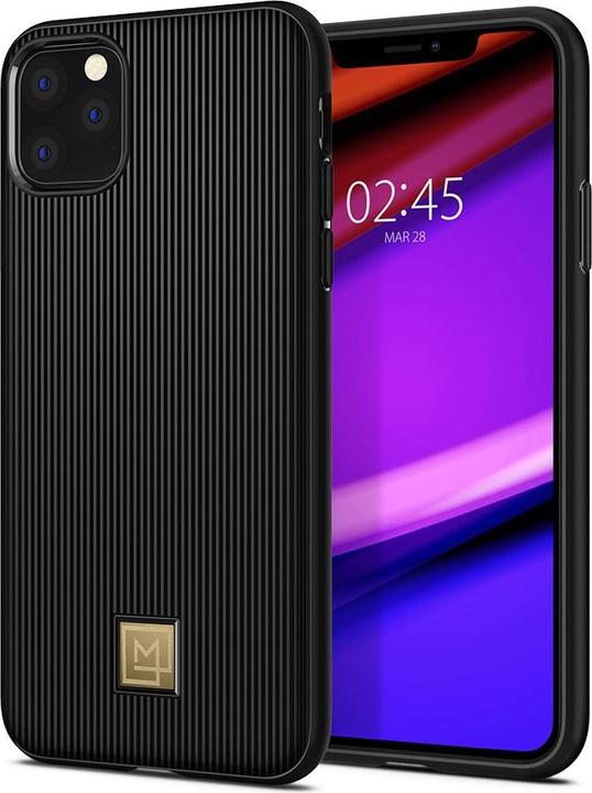 Produktbild Spigen La Manon Classy Handy-Schutzhülle Cover Schwarz (Apple iPhone 11 Pro)