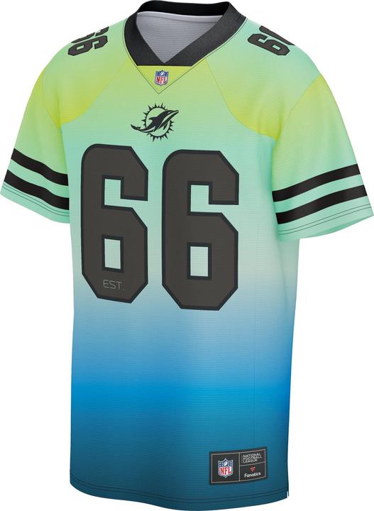 Fanatics Miami Dolphins NFL SUNSET Mesh Supporters Jersey - XL (XL)