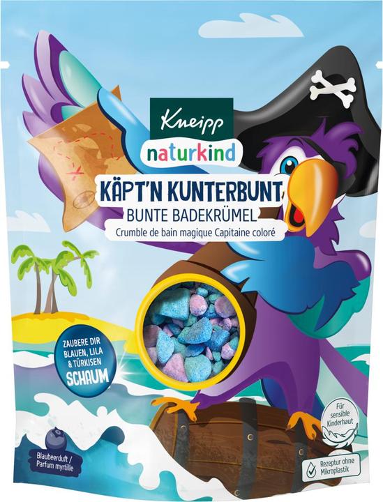 Kneipp Naturkind Käptn Kunterbunt Bunte Badekrümel (Badekugeln)