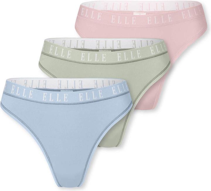 Image du produit Elle Tanga Thong - LOGO (XL, Lot de 3)