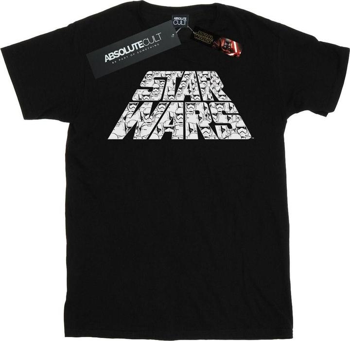 Immagine prodotto Star Wars The Rise Of Skywalker Trooper Filled Logo Maglietta Ragazzi (152, 158)