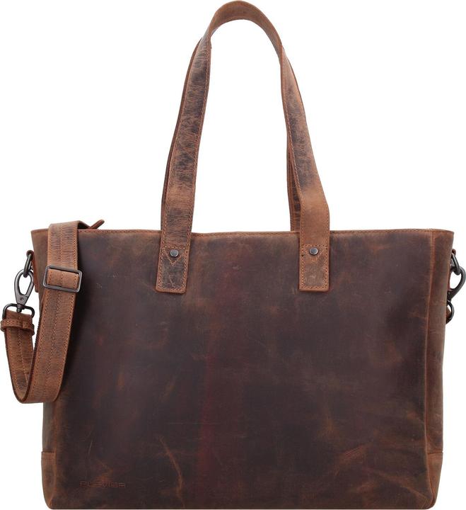 Image du produit Plevier Hopper shopper 15.6 inch bruin. (13 l)
